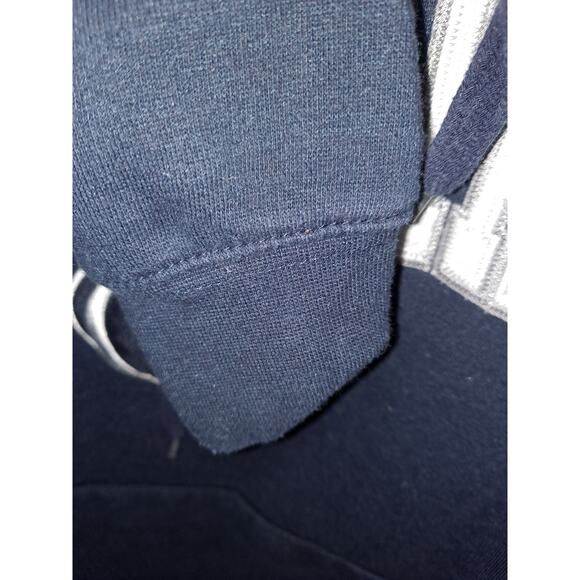 Stadium Athletics Penn State Blue and White Hoodie Sweatshirt Size Medium - Picture 4 of 5